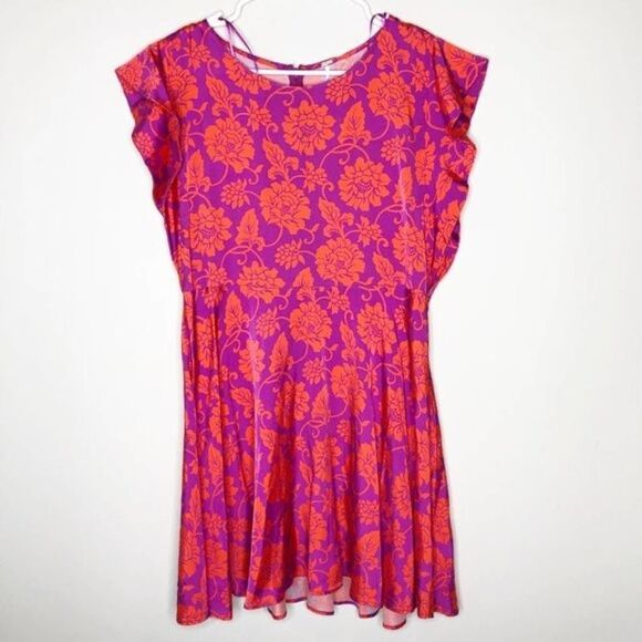 FREE PEOPLE Electric Posie Floral Mini Dress  - Picture 3 of 12